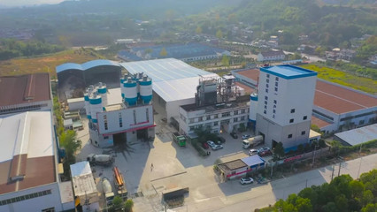 綠色理念扎根寧國 南方路機一體化解決方案助邁特建材轉型升維